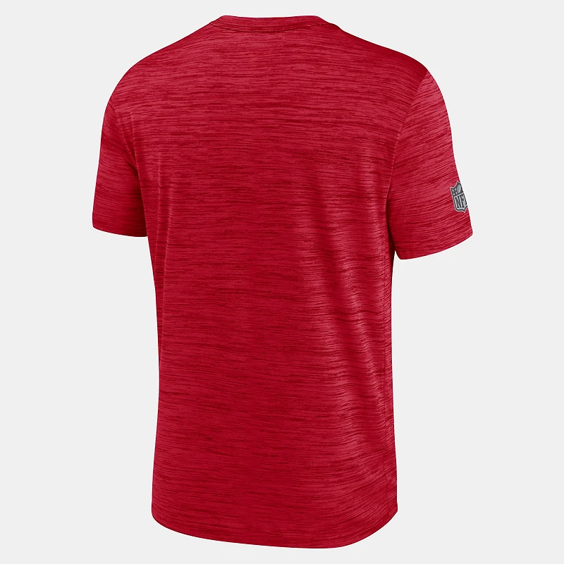 Men's Nike Red Kansas City Chiefs Big & Tall Sideline Velocity Dri-FIT T-Shirt