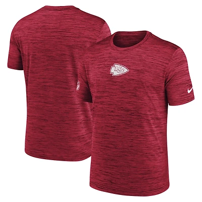 Men's Nike Red Kansas City Chiefs Big & Tall Sideline Velocity Performance T-Shirt