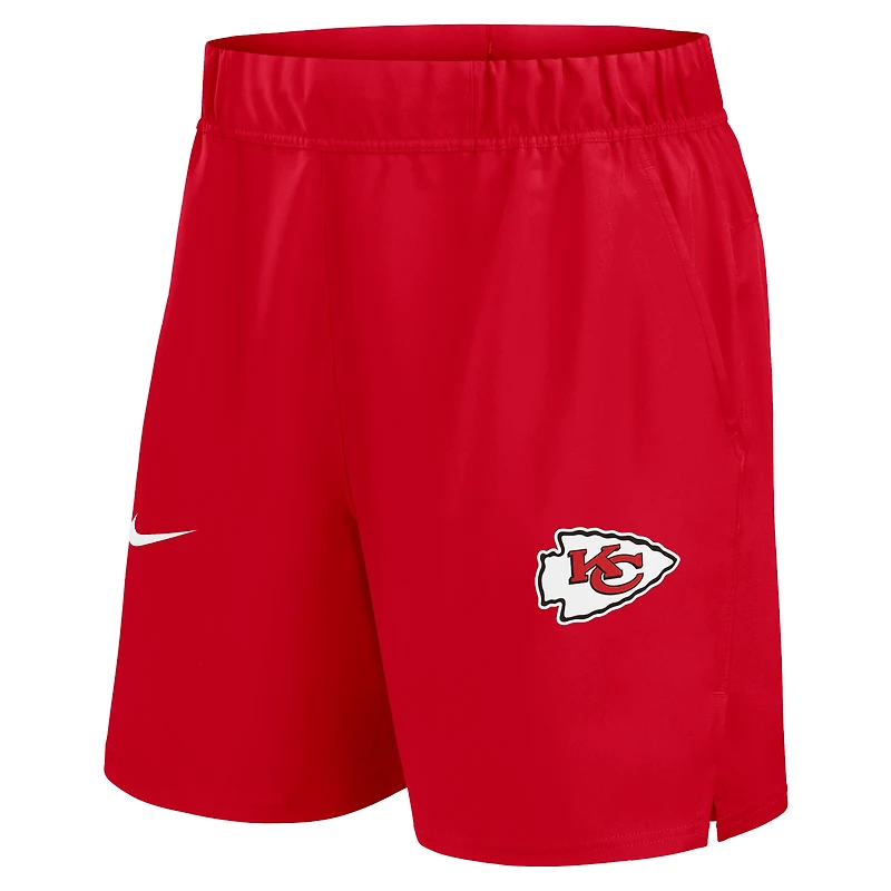 Short Nike rouge Kansas City Chiefs Blitz Victory Performance pour homme