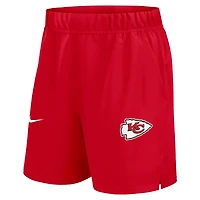 Short Nike rouge Kansas City Chiefs Blitz Victory Performance pour homme