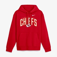 Men's Nike Red Kansas City Chiefs Expect Victory Club Fleece Pullover Hoodie