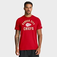T-shirt Nike rouge tri-blend pour homme des Kansas City Chiefs