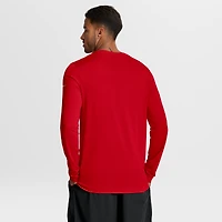 Men's Nike Red Kansas City Chiefs Primetime Legend Icon Performance Long Sleeve T-Shirt