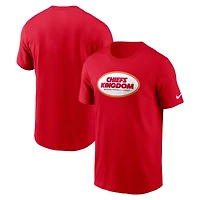 T-shirt Nike rouge Kansas City Chiefs Primetime Local Essential pour homme