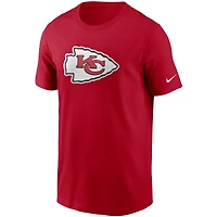 Men's Nike Red Kansas City Chiefs Primetime Logo Essential T-Shirt