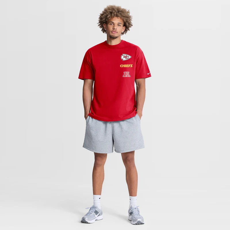 Men's Nike Red Kansas City Chiefs Primetime Max90 T-Shirt