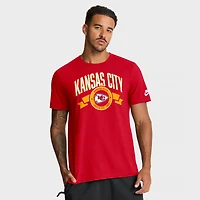 Men's Nike Red Kansas City Chiefs Rewind Front and Back Hit Essential T-Shirt