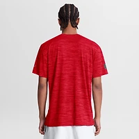 Men's Nike Red Kansas City Chiefs Sideline Double Covered Dri-FIT Velocity T-Shirt