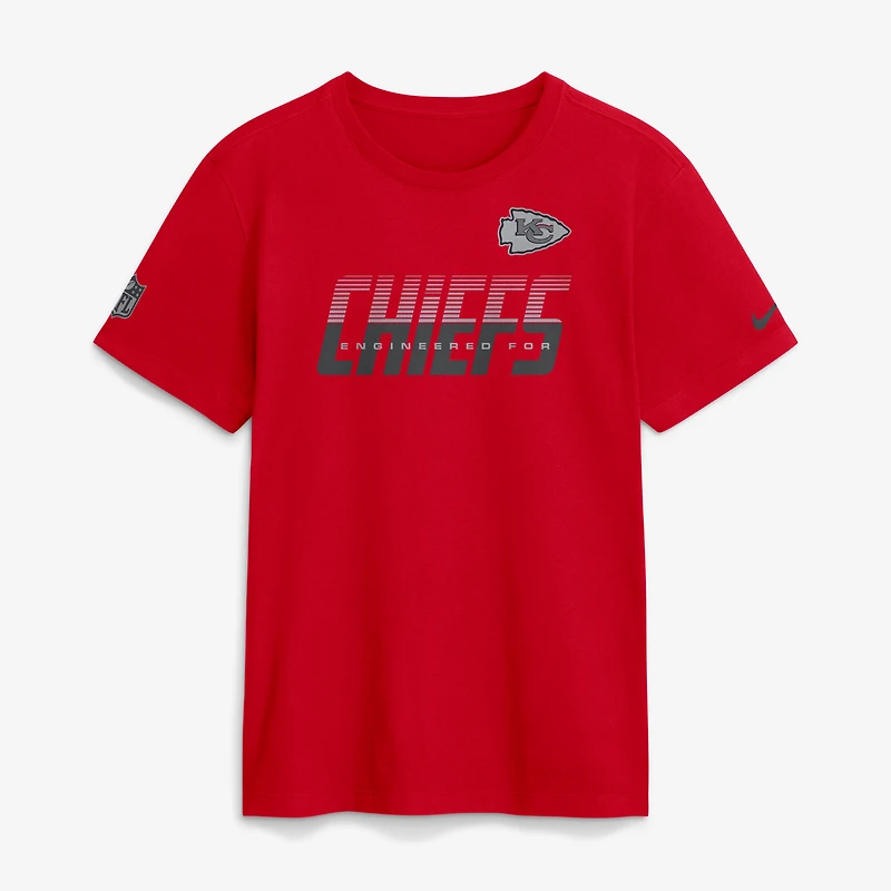 Men's Nike Red Kansas City Chiefs Sideline Dri-FIT T-Shirt