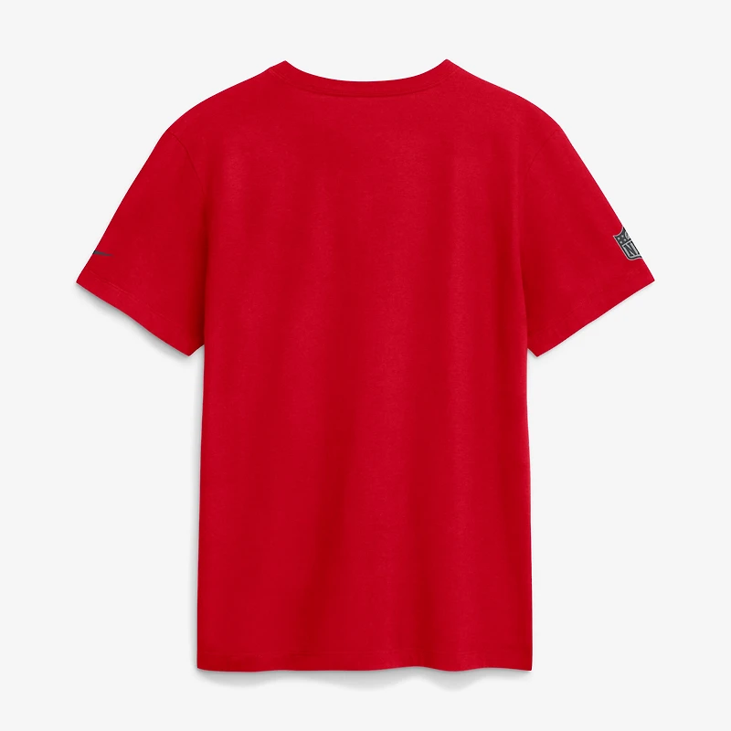 T-shirt Nike Dri-FIT rouge Kansas City Chiefs pour homme