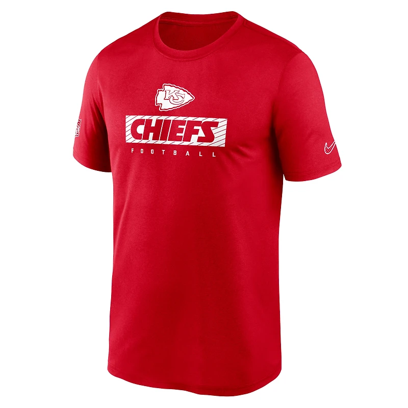 Men's Nike Red Kansas City Chiefs Sideline Legend Performance T-Shirt