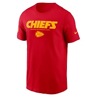 T-shirt Nike rouge Kansas City Chiefs pour homme