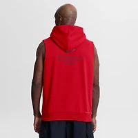 Men's Nike Red Kansas City Chiefs Sideline Standard Issue Dri-FIT Sleeveless Hoodie