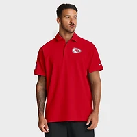 Men's Nike Red Kansas City Chiefs Sideline Woven Dri-FIT Polo