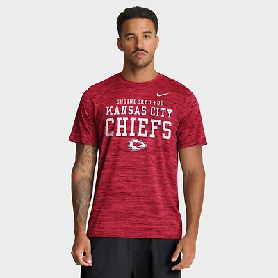 Men's Nike Red Kansas City Chiefs Velocity Dri-FIT T-Shirt