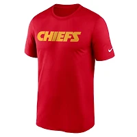 T-shirt Nike rouge Kansas City Chiefs avec logo Legend pour homme
