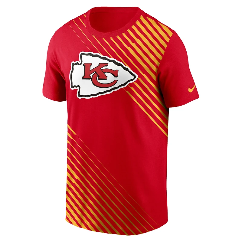 T-shirt Nike Kansas City Chiefs Yard Line Fashion Asbury rouge pour homme