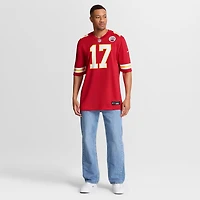 Men's Nike Richie James Red Kansas City Chiefs Game Jersey