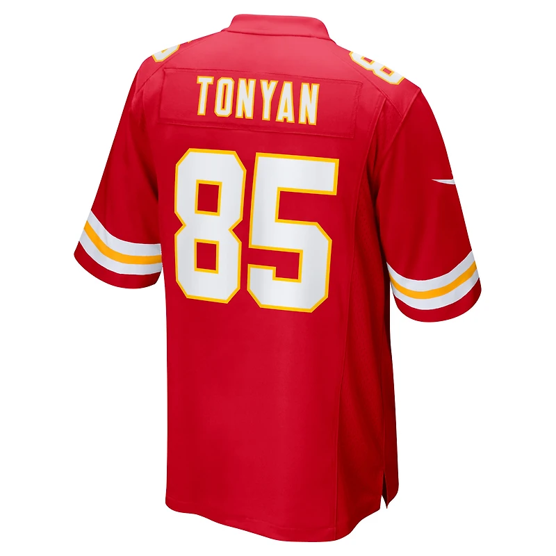Maillot Nike Robert Tonyan rouge pour homme des Kansas City Chiefs