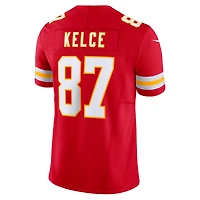Nike Travis Kelce pour homme Rouge Kansas City Chiefs Vapor F.U.S.E. Maillot limité