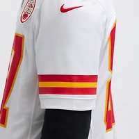 Men's Nike Travis Kelce White Kansas City Chiefs Vapor F.U.S.E. Limited Jersey