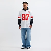 Men's Nike Travis Kelce White Kansas City Chiefs Vapor F.U.S.E. Limited Jersey