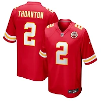 Maillot Nike Tyquan Thornton rouge pour homme des Kansas City Chiefs
