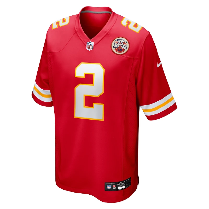 Maillot Nike Tyquan Thornton rouge pour homme des Kansas City Chiefs