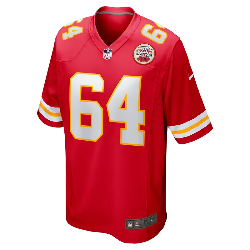 Men's Nike Wanya Morris  Red Kansas City Chiefs Game Jersey