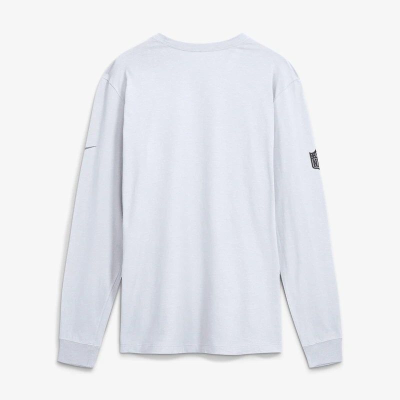 Men's Nike Kansas City Chiefs Sideline Bold Arch Star Dri-FIT Long Sleeve T-Shirt