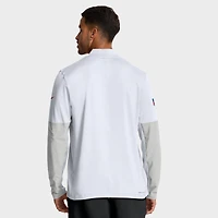 Men's Nike White Kansas City Chiefs Sideline Dri-FIT Half-Zip Pullover