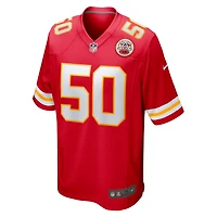 Men's Nike Willie Gay Red Kansas City Chiefs Game Jersey