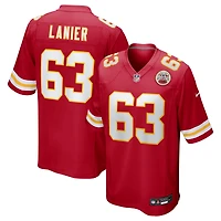 Men's Nike Willie Lanier Red Kansas City Chiefs Retired Player Jersey