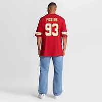 Men's Nike Zacch Pickens  Red Kansas City Chiefs Team Game Jersey