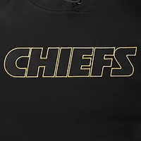 Men's Pro Standard Black Kansas City Chiefs Classic Chenille Pullover Hoodie