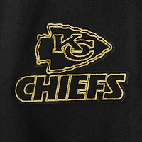 Men's Pro Standard Black Kansas City Chiefs Classic Chenille Pullover Hoodie