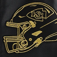 Veste Varsity entièrement zippée Pro Standard noire pour homme des Kansas City Chiefs