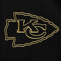 Veste Varsity entièrement zippée Pro Standard noire pour homme des Kansas City Chiefs