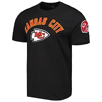 Men's Pro Standard Black Kansas City Chiefs Team Classic Bristle Slim-Fit T-Shirt