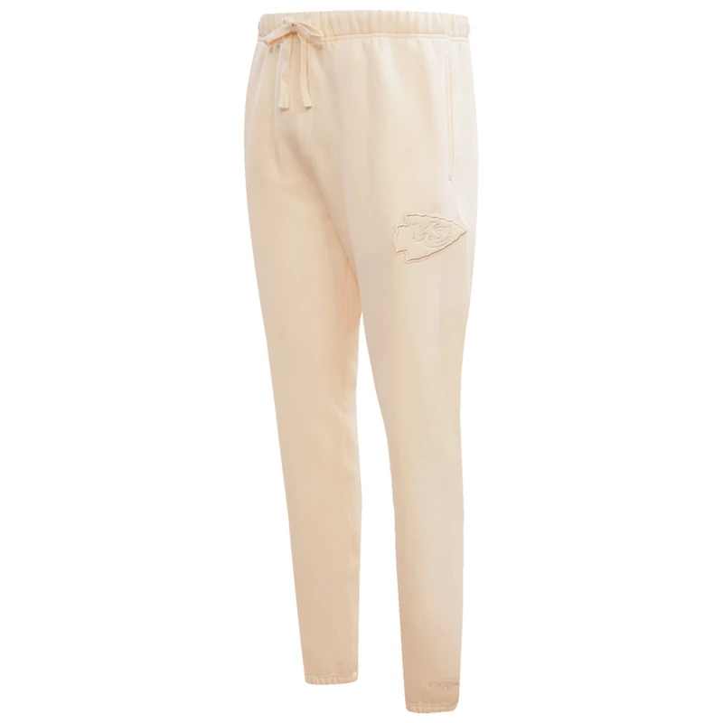 Pantalon de survêtement en polaire neutre Pro Standard pour hommes, crème, Kansas City Chiefs