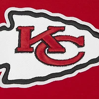 Men's Pro Standard Red Kansas City Chiefs Classic Warm-Up Short Sleeve Full-Snap Jacket