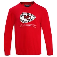 Men's Pro Standard Red Kansas City Chiefs Prep Knit Sweater
