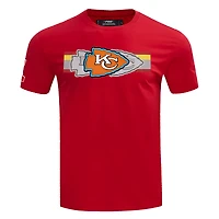 T-shirt rétro striper Pro Standard rouge des Kansas City Chiefs pour hommes