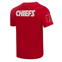 T-shirt rétro striper Pro Standard rouge des Kansas City Chiefs pour hommes