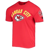 Men's Pro Standard Red Kansas City Chiefs Team Classic Bristle Slim-Fit T-Shirt