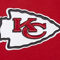 Men's Pro Standard Red Kansas City Chiefs Turn It Up Drop Shoulder Pullover Sweatshirt