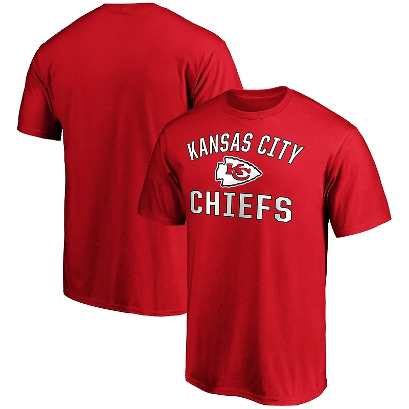 Men's  Red Kansas City Chiefs Victory Arch T-Shirt