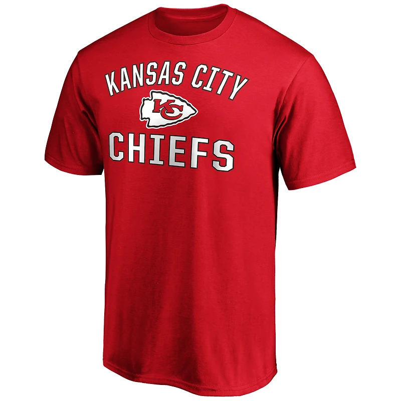 Men's  Red Kansas City Chiefs Victory Arch T-Shirt