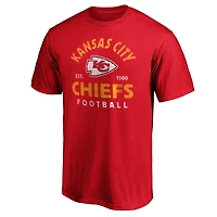 Men's  Red Kansas City Chiefs Vintage Arch T-Shirt
