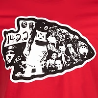 T-shirt rouge Kansas City Chiefs x MADE MOBB pour homme